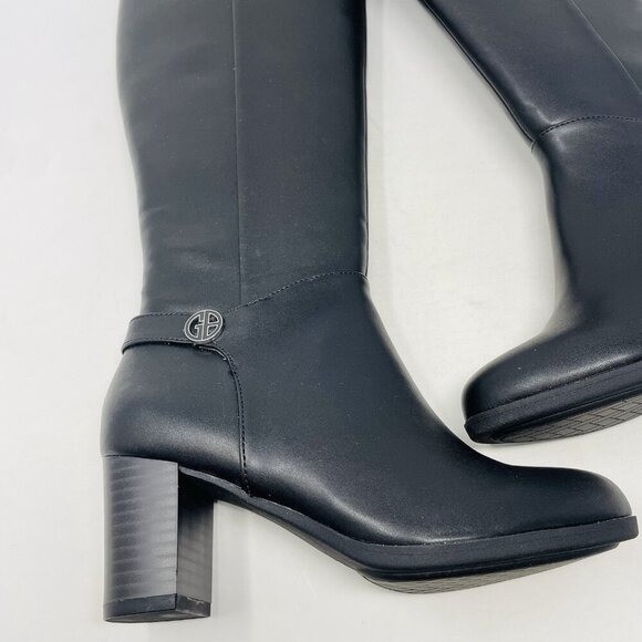 Giani Bernini Womens Size 5M Adonnys Memory Foam Knee High Dress Boots $149
