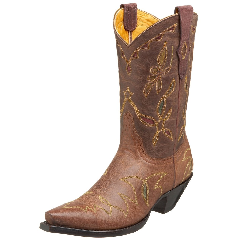 New in Box Womens Old Gringo Reno Boot Rust/Chocolate Size 8