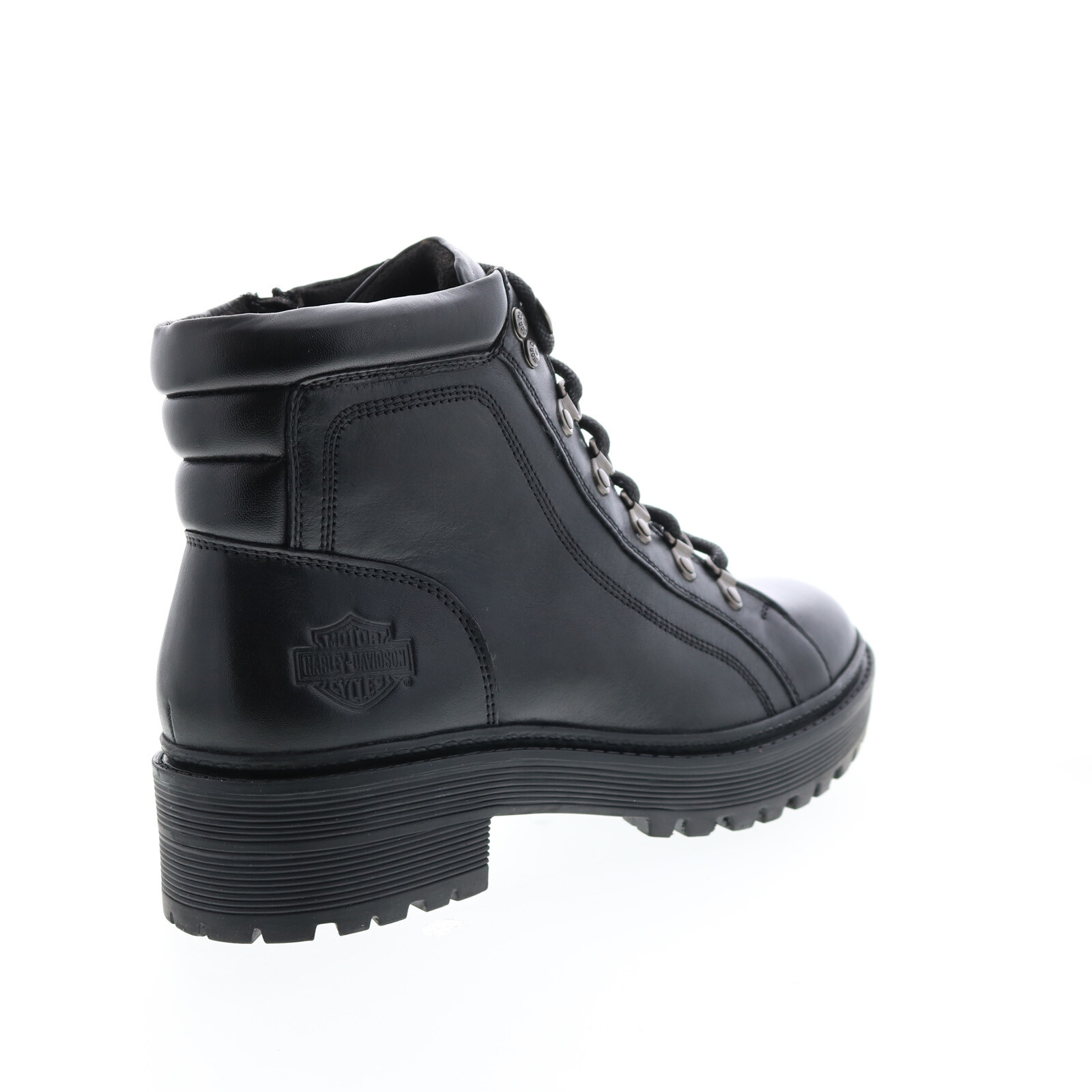 Harley-Davidson Dalwood 5″ Lace D84743 Womens Black Leather Motorcycle Boots