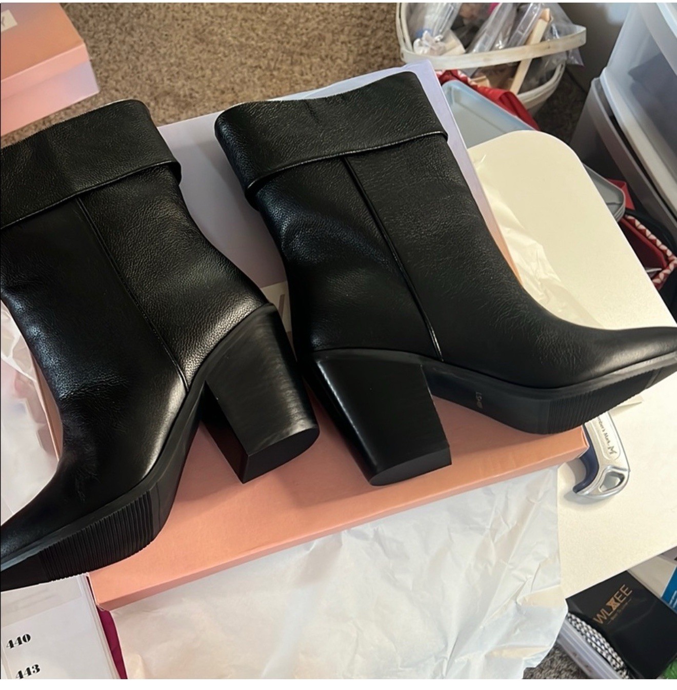 Lisa Vicky Mae-V Blk Soft Tumble LE Women’s Size 9