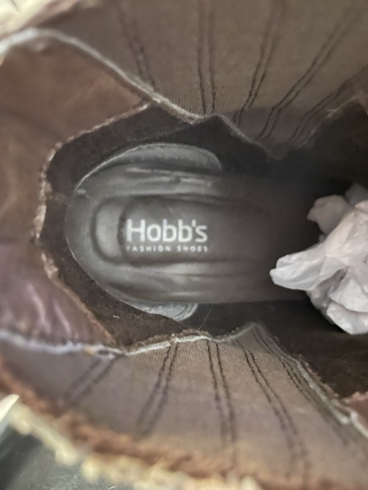 Women’s Chestnut Brown Suede Boots By HOBBS In US Size 10 – ITALY- MSRP $360!