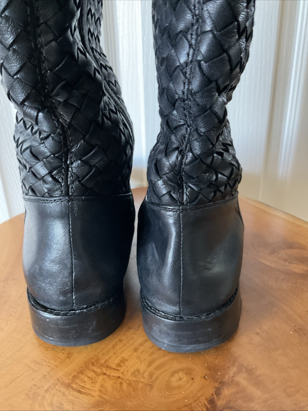 ROBERT ZUR WOMENS 8 BLACK RIDING BOOTS SOFTEST LEATHER