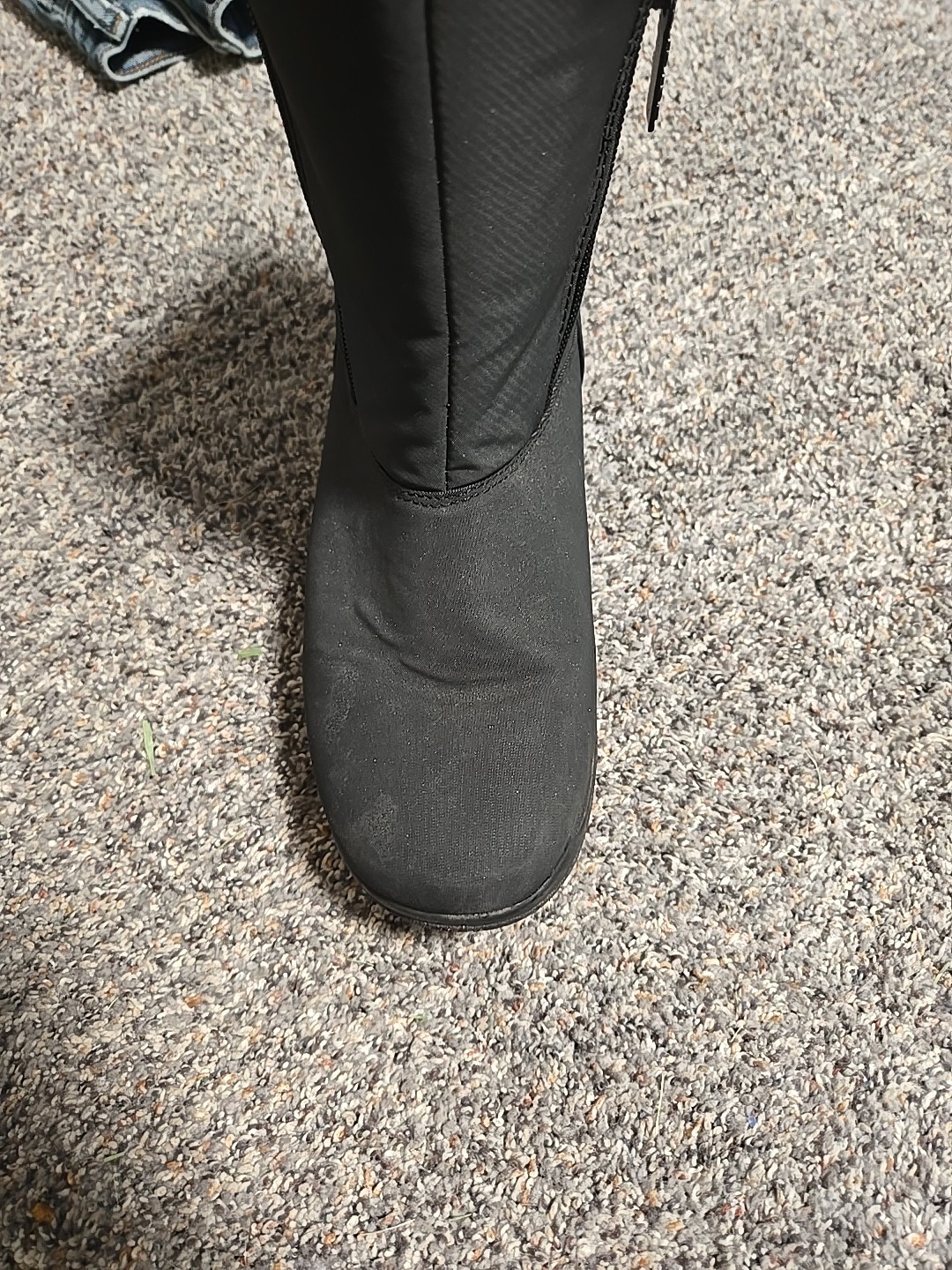 Totes Boots Black Womens Size 8