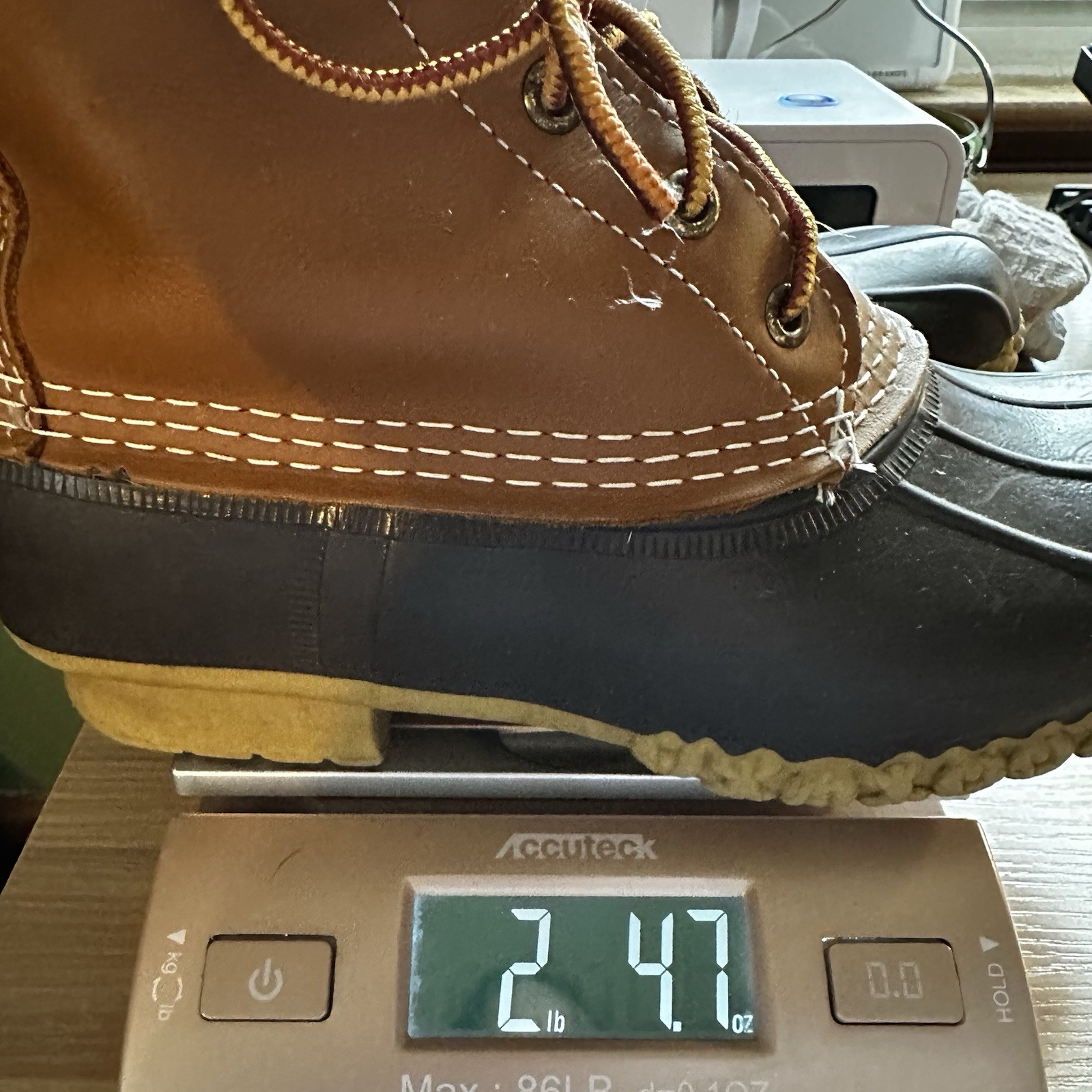 L.L. Bean 6″ Bean Boots Duck Boots Leather Rubber Sole | 6M Women’s Made In USA