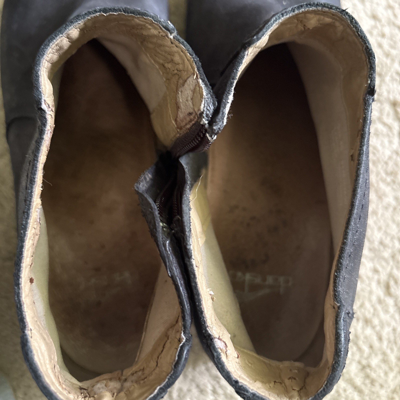 Dansko Women’s Ankle Boots, Black, Size 40-Pre-owned