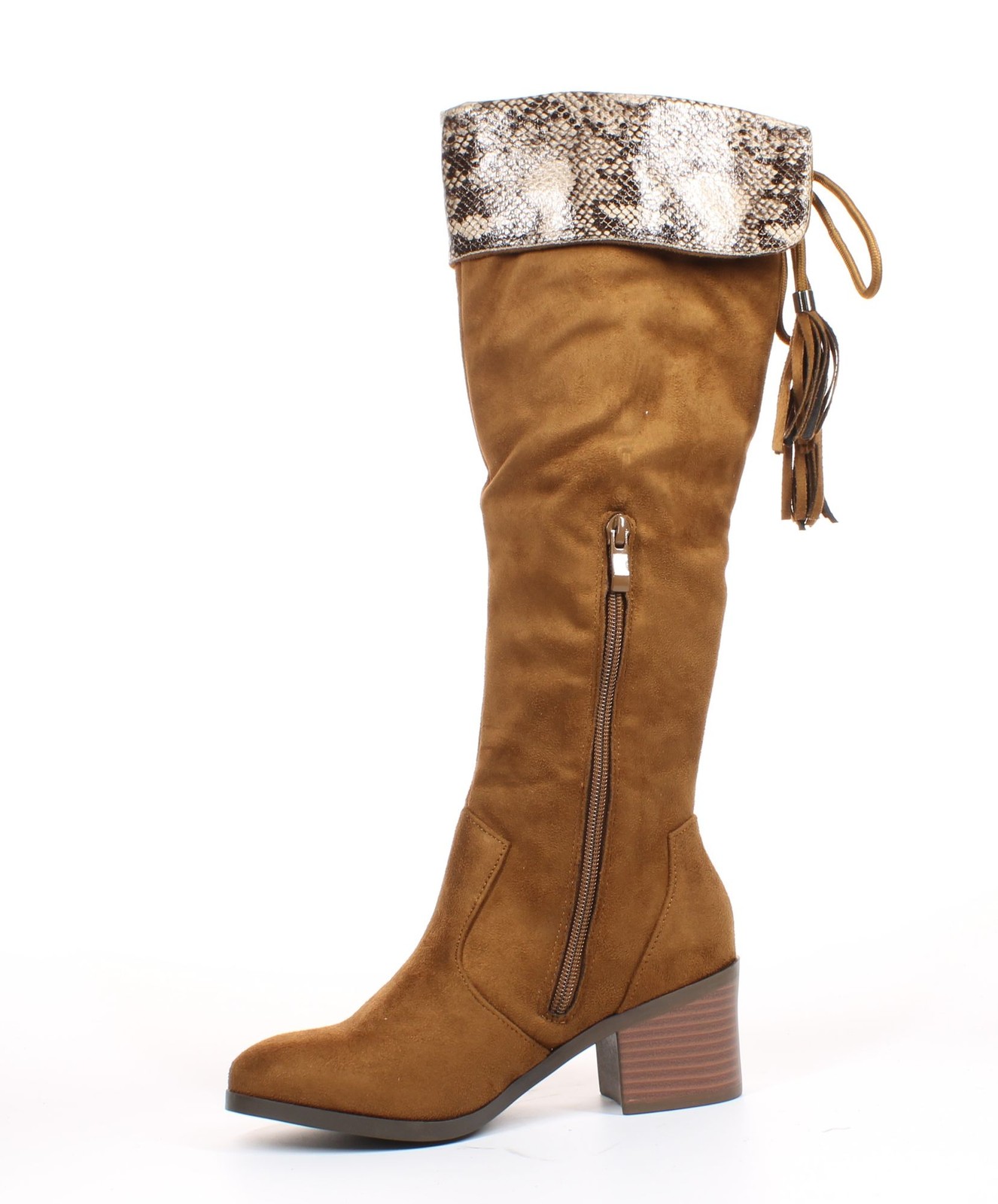 Trary Womens Brown Fashion Boots Size 9 (2062911)