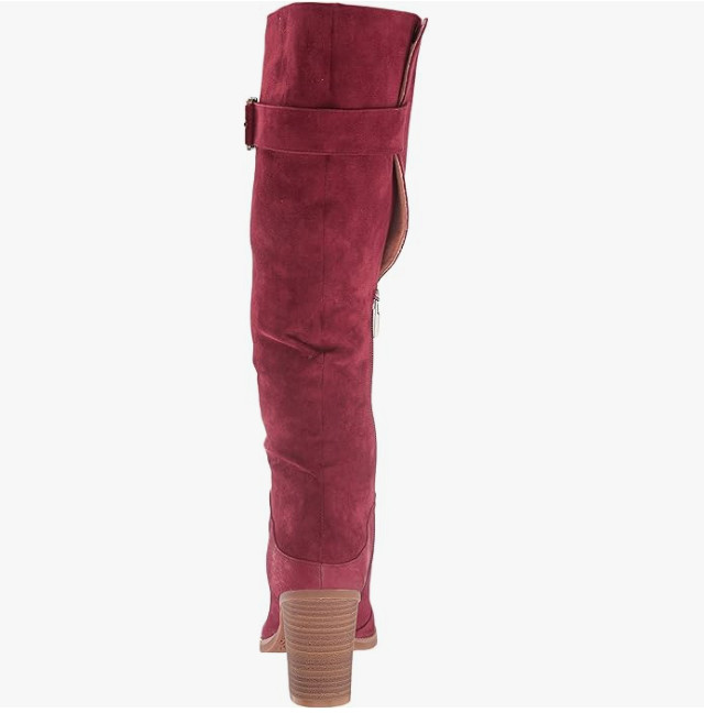 Softwalk Women’s Knox Fashion Boot Dark Red Size 9 US New