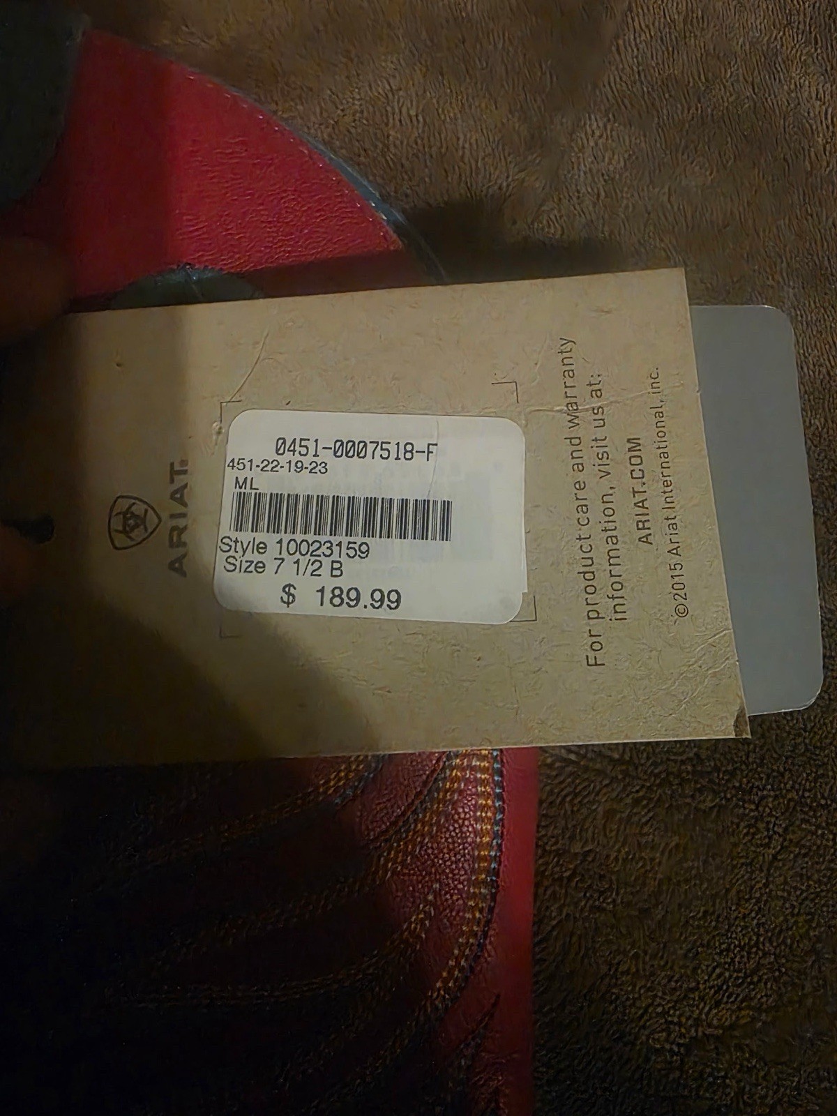 Brand New Ariat Boots