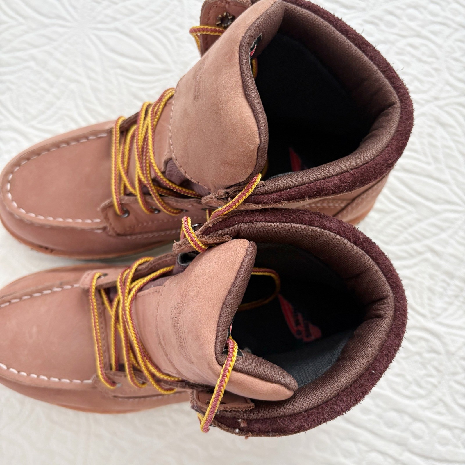 Red Wing Shoes Women’s 1224 6-Inch Waterproof Soft Toe Work Boot Sz 7B