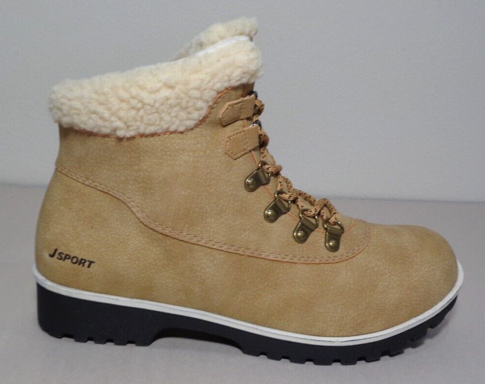 JSport by Jambu Size 7 M BLUESTONE Tan Hiker Ankle Boots New Women’s Shoes