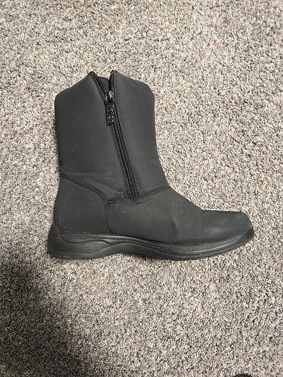 Totes Boots Black Womens Size 8