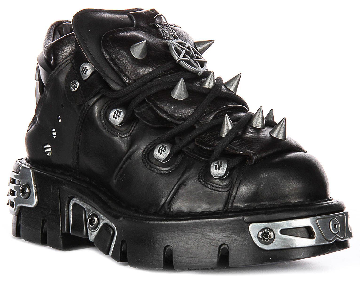Newrock 110 Reactor Lace Up Cult Platform Womens Sneakers Black US 5 – 12.5