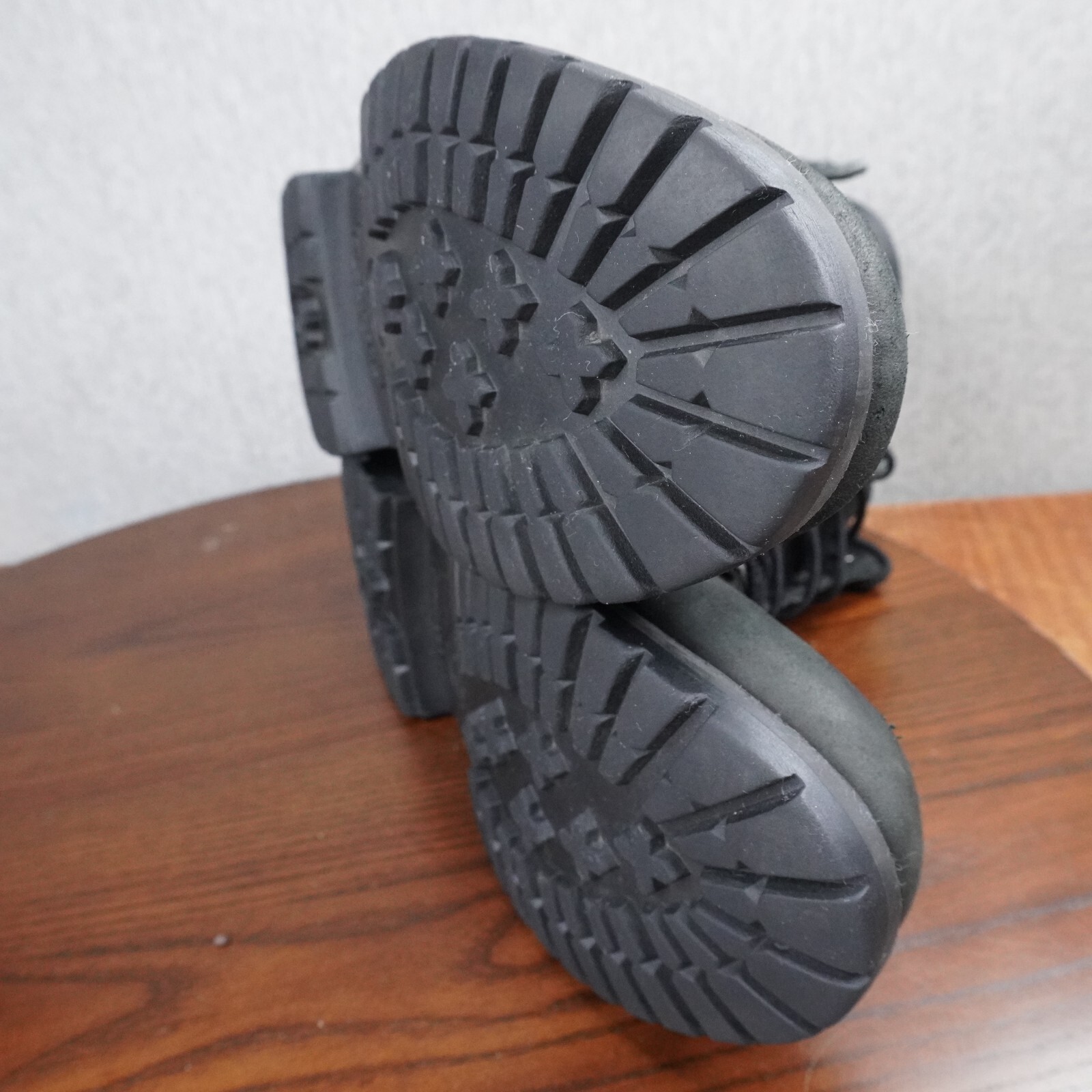 Timberland 6″ Combat Boot Women’s Size 8.5 Black Nubuck Waterproof Ankle Lace Up