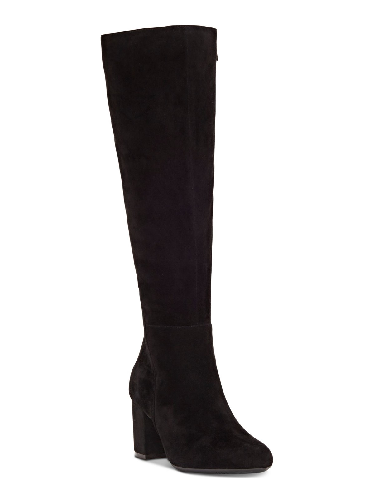 INC Womens Black Zip-Up Leather Dress Boots 8.5 M