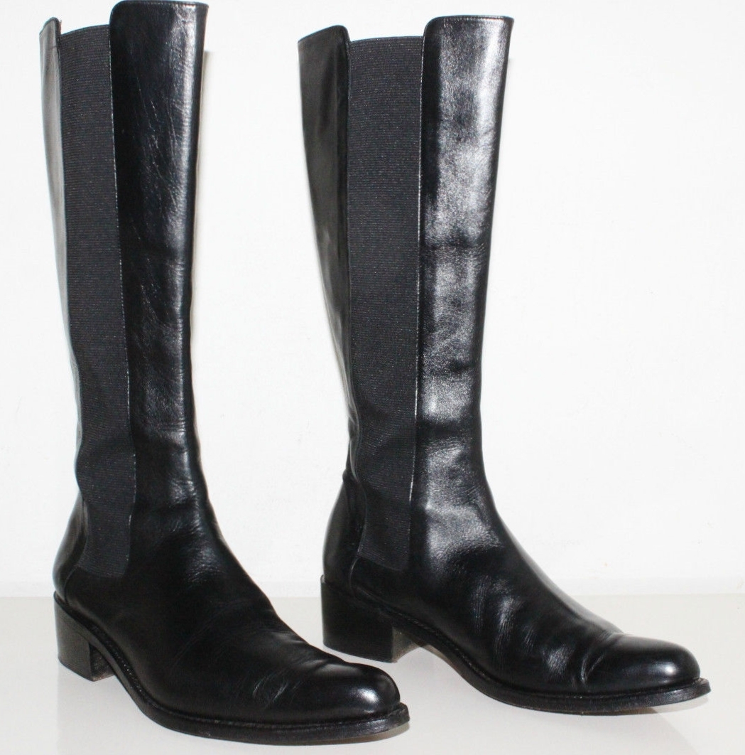 Robert Clergerie Women’s Leather Black Boots Size 5.5