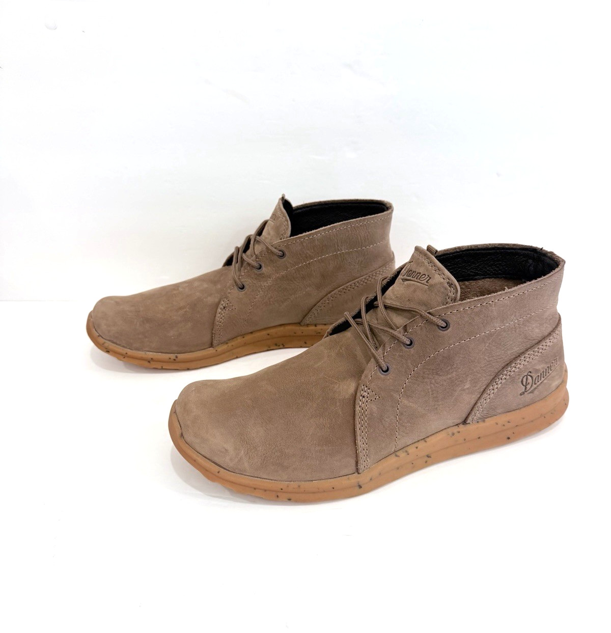 DANNER WOMEN’S PILGRIM CHUKKA TIMBERWOLF LEATHE BROWN BOOTS SIZE US 9.5