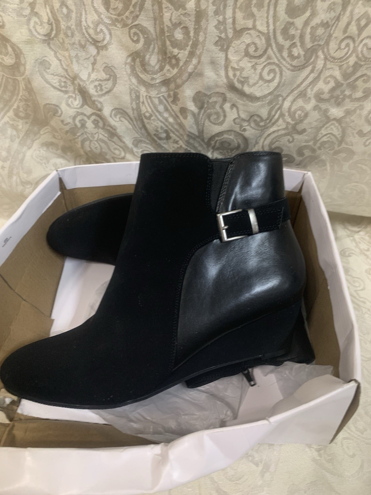NIB White Mountain Carmen Women’s Booties Black 11M