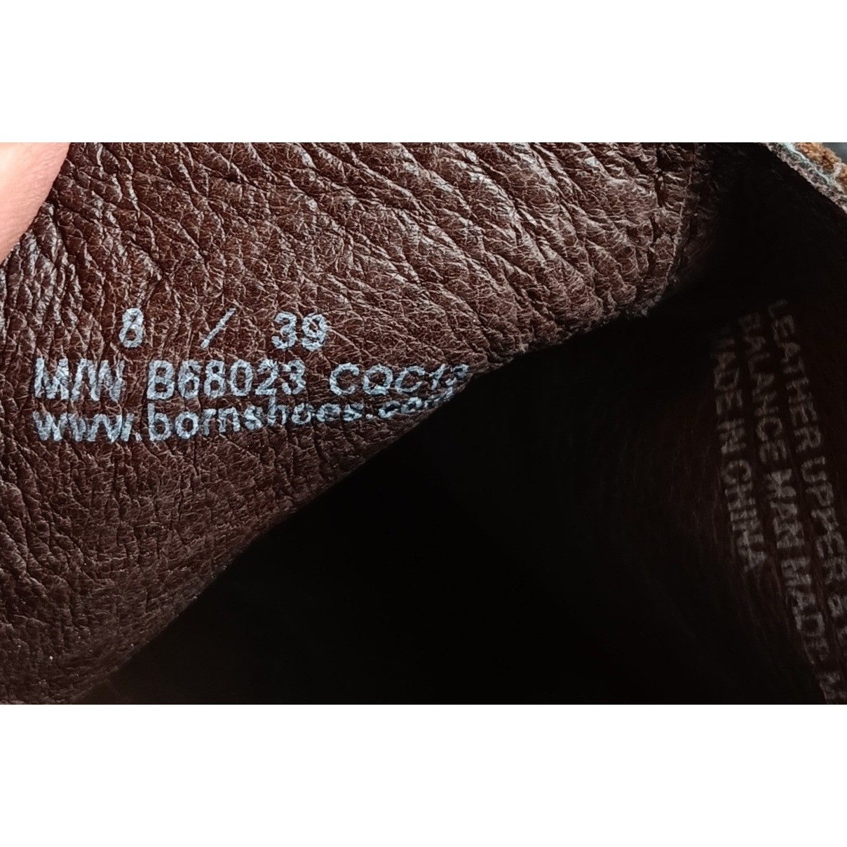 Born Ankle Boots Brown Suede Side Zip Buckle Detail Women’s Size 8 M W