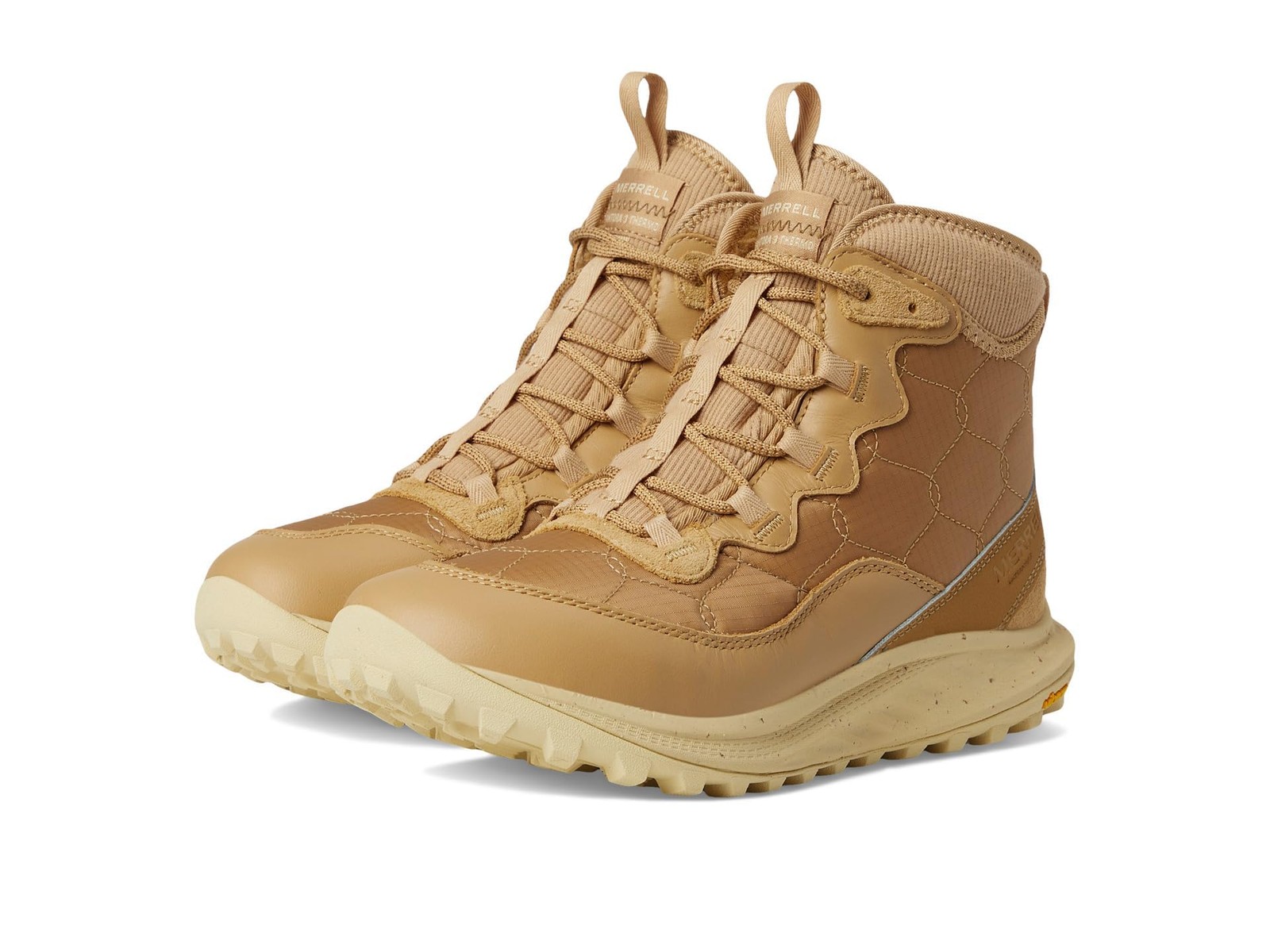 Women’s Antora 3 Thermo Mid Zip Waterproof Boot, Tan, 5.0