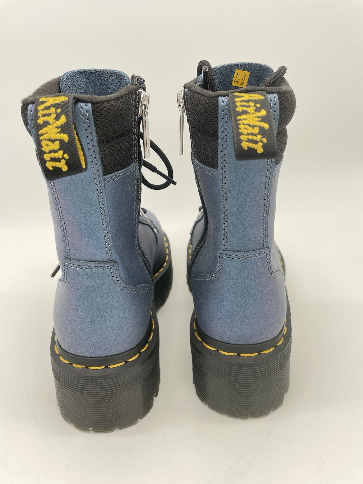Dr Doc Martens Boots Jadon II HDW Deep Blue Lace Up Combat EU36 US Women’s 5 New