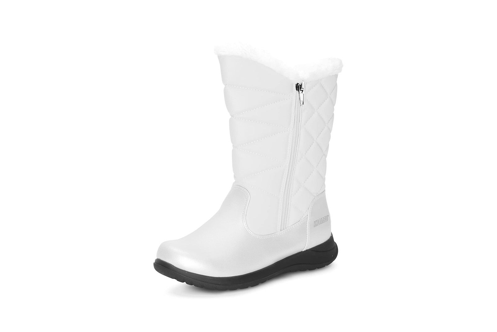 totes Women’s Carly Winter Boots Warm Faux Fur-Lined Tall Mid-Calf Height