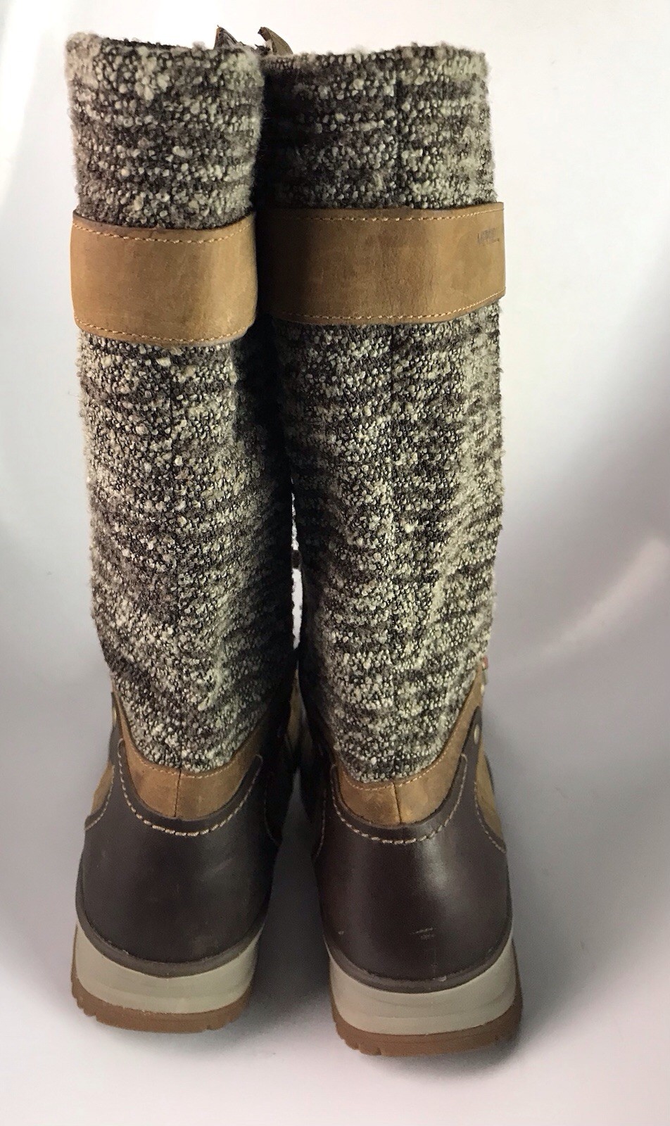 Merrell Eventyr Peak Waterproof Women’s Boots Brown Full Grain Sz 11 US