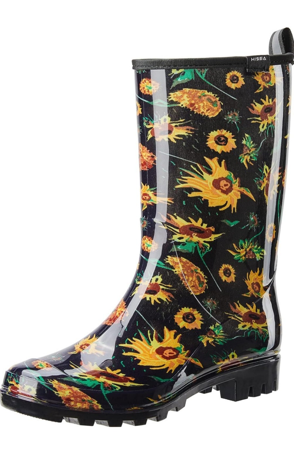 HISEA Women’s Rain Boots Waterproof Mid Calf Garden for Women 7, the most popula