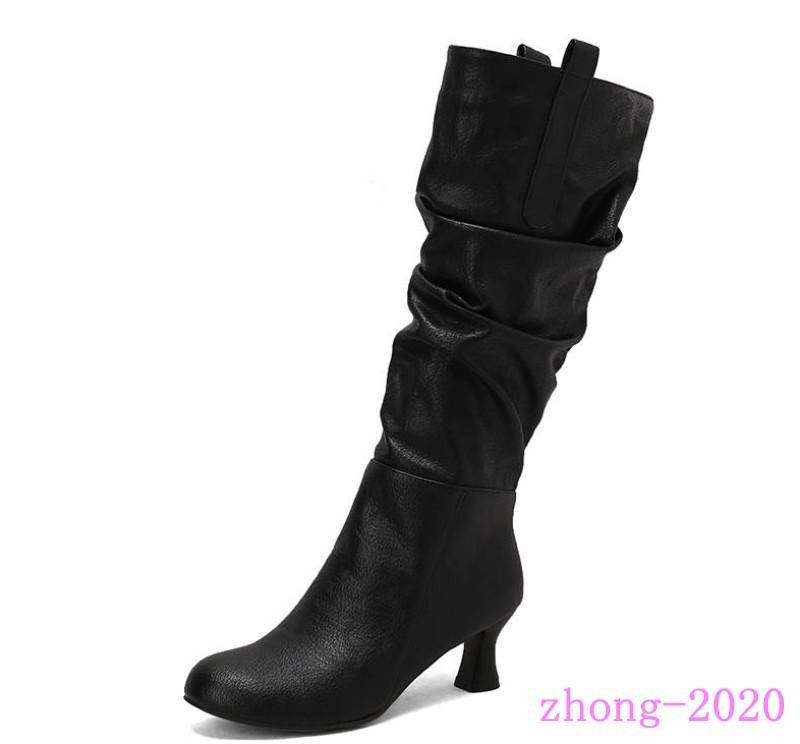 Womens Slouch Faux Leather Knee High Boots Outdoor Casual Formal Clubwear Shoes