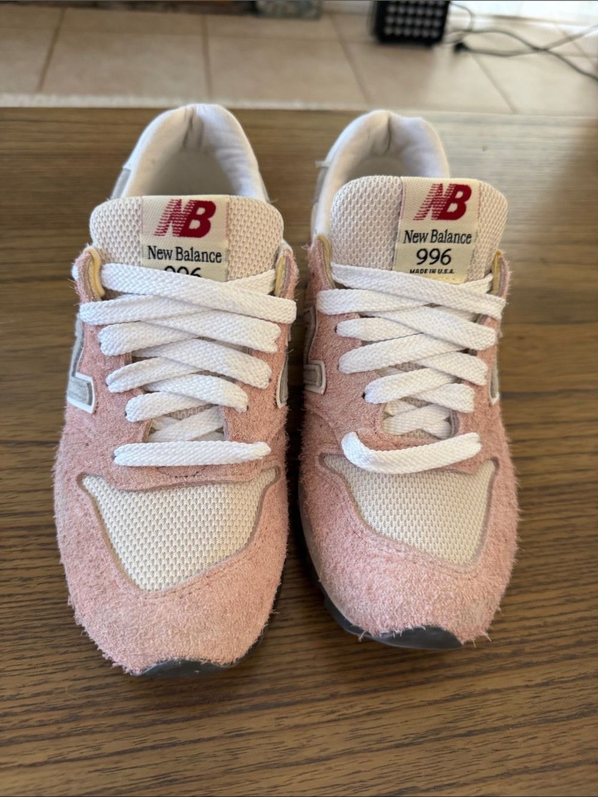 New Balance 996 Teddy Santis Pink Haze U996TA Made in USA Size 7 / EU 38