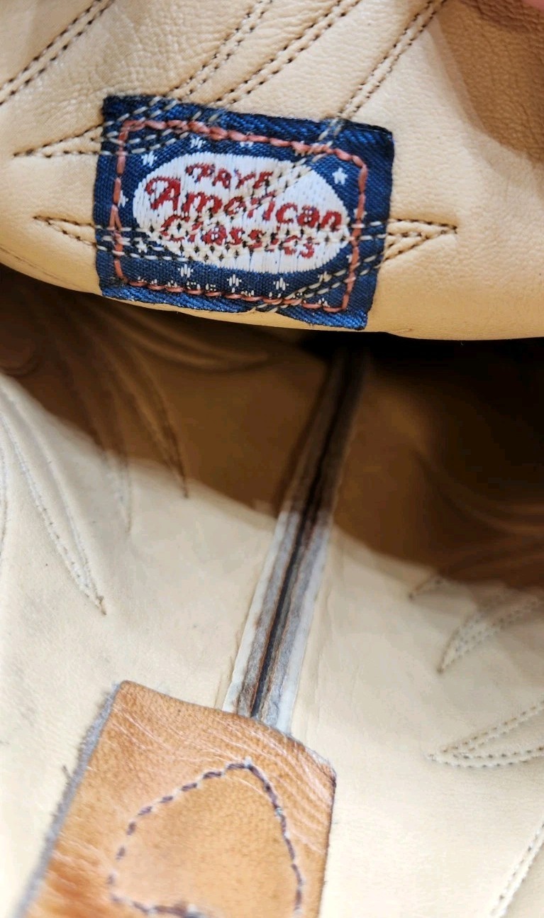 Frye American Classics Boots M 9D/W 10. 5 Leather Western Cowboy USA Distressed