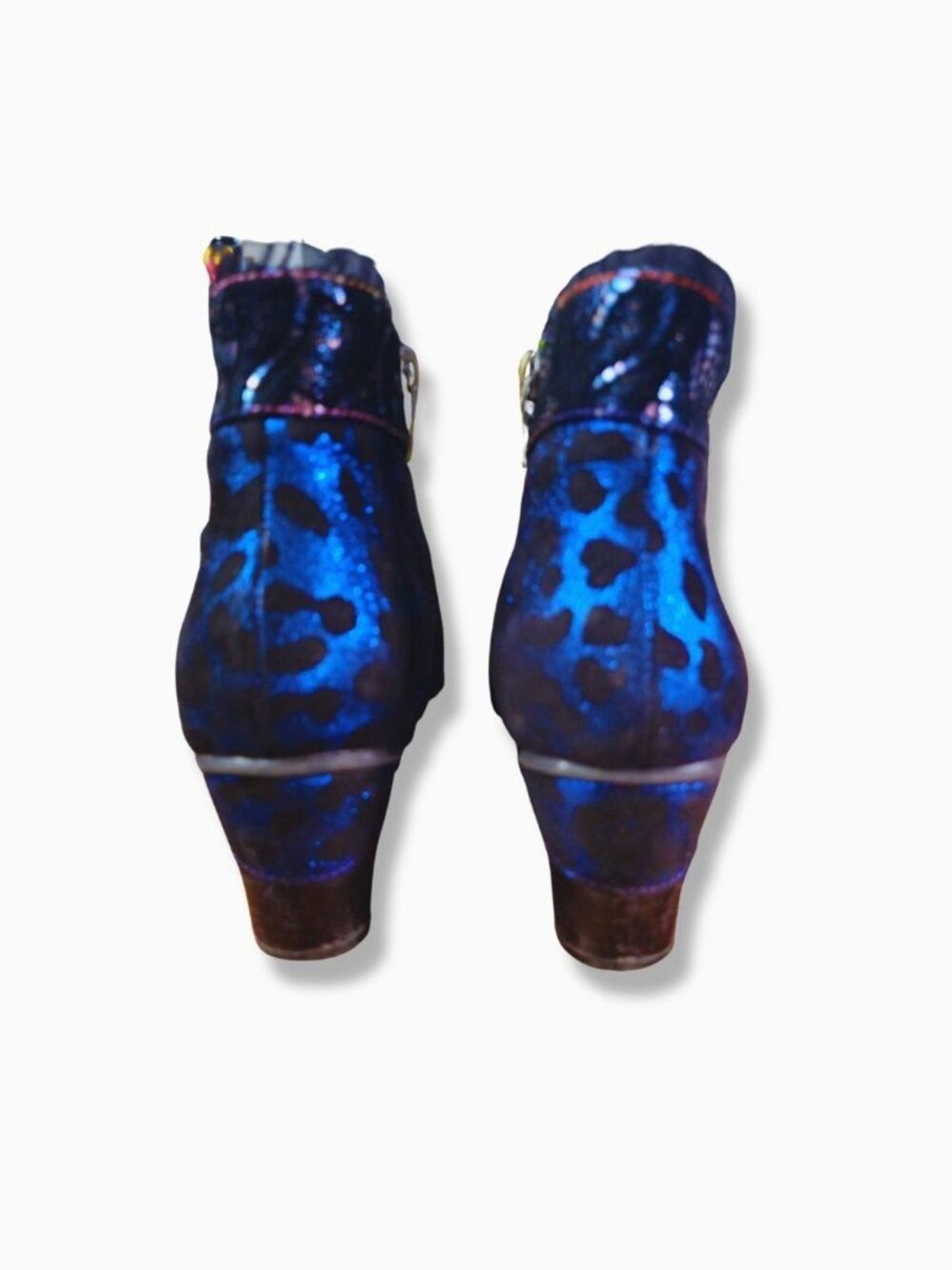 L’Artiste by Spring Step «Dessa» Bootie in Navy Multi Women’s Size EU36 US 5.5-6