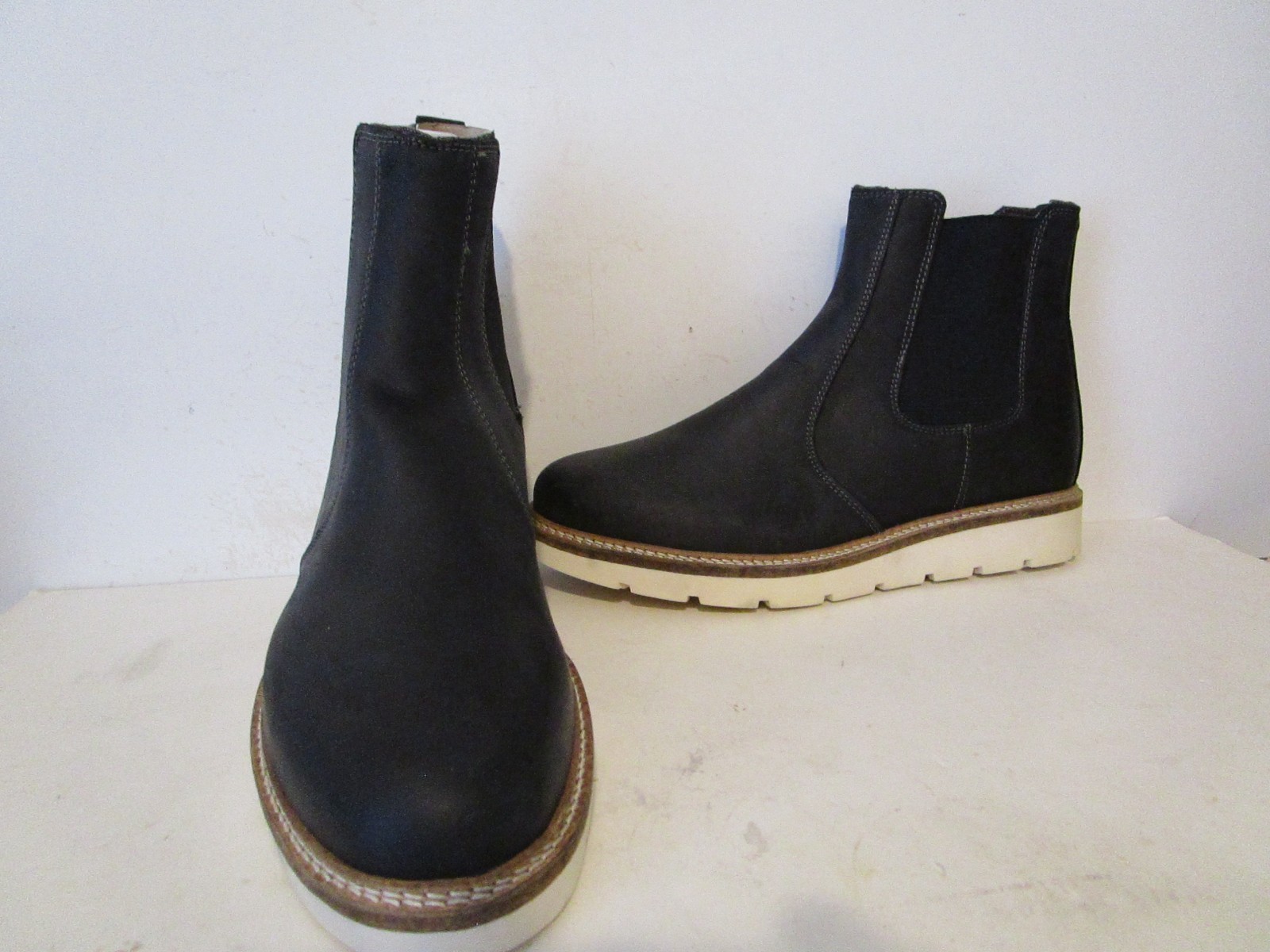 Alpine Design Ortholite Blaze Womens Leather Chelsea Ankle Boots Black Size 10