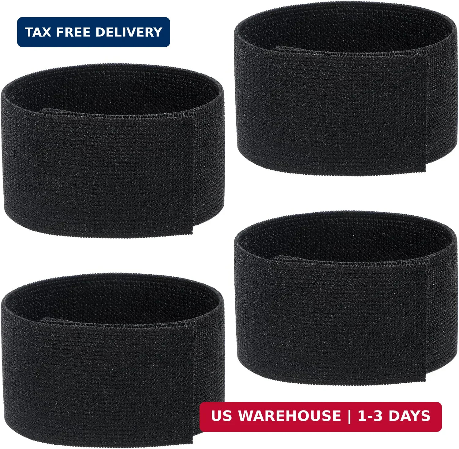 4 PCS Black Boot Straps, Elastic Ankle Straps Cowboy Boot Strap Adjustable Boots