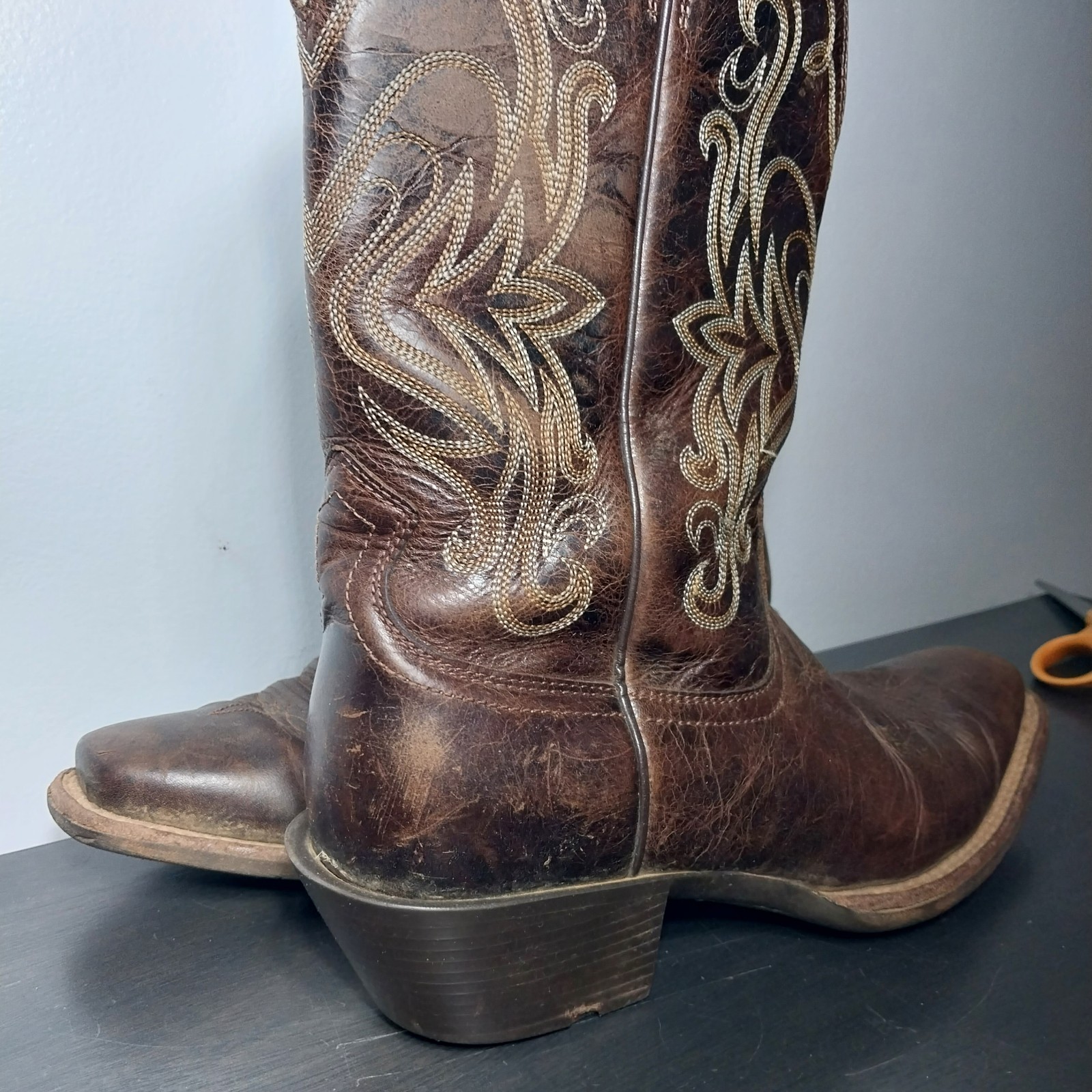 Ariat Women’s Legend Cowgirl Boots Brown Leather Size 8B