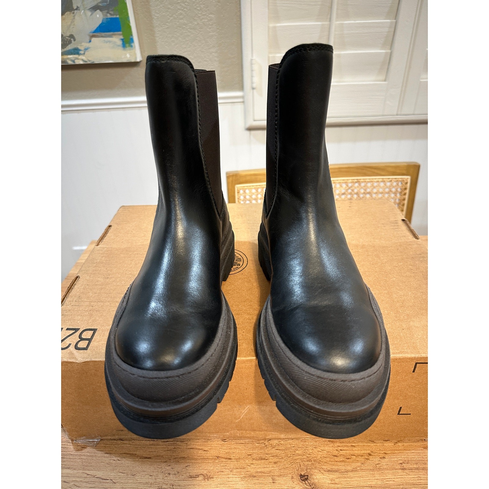 See By Chloé Alli Leather Chelsea Boot Black Size 36 EU 5.5 US NWOB Classic Boot