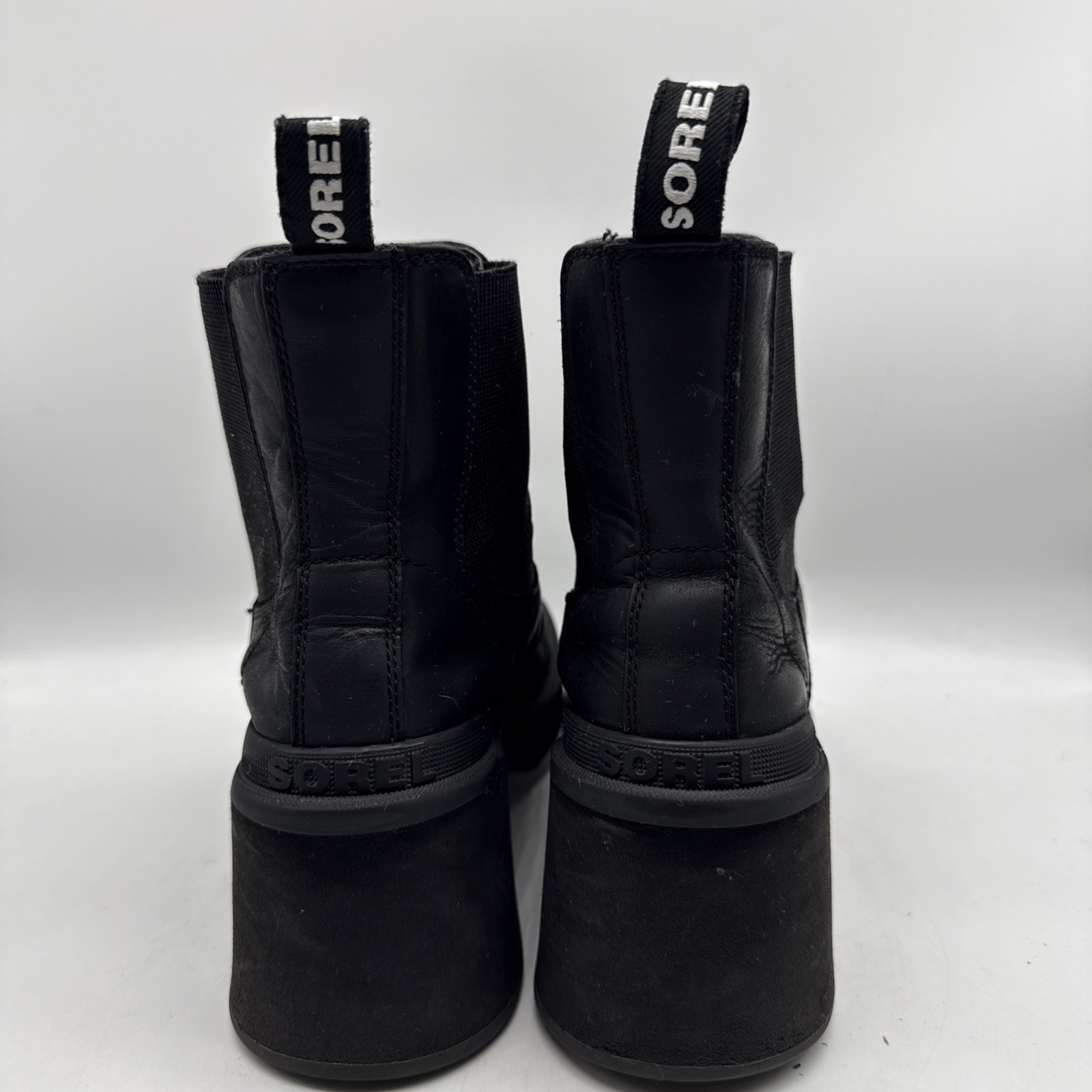 Sorel Chelsea Heel Boot 10 Hi- Line Chunky Lug Sole Gorpcore Edgy Streetwear