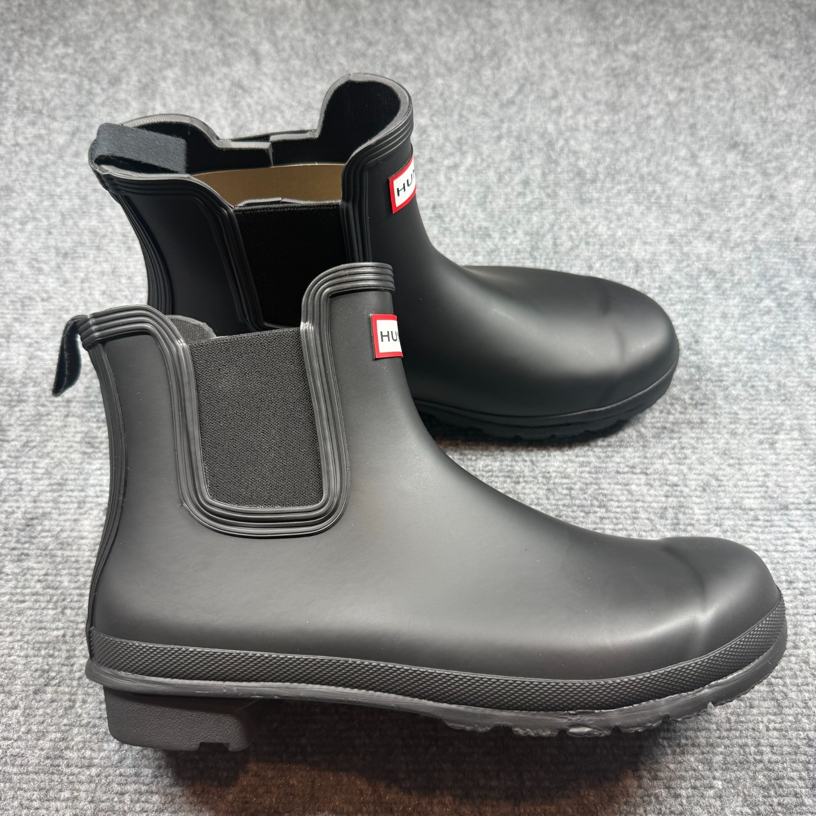 Hunter Women’s Original Chelsea Boot ‘Black’ / WFS2078RMA / Women’s Size 11