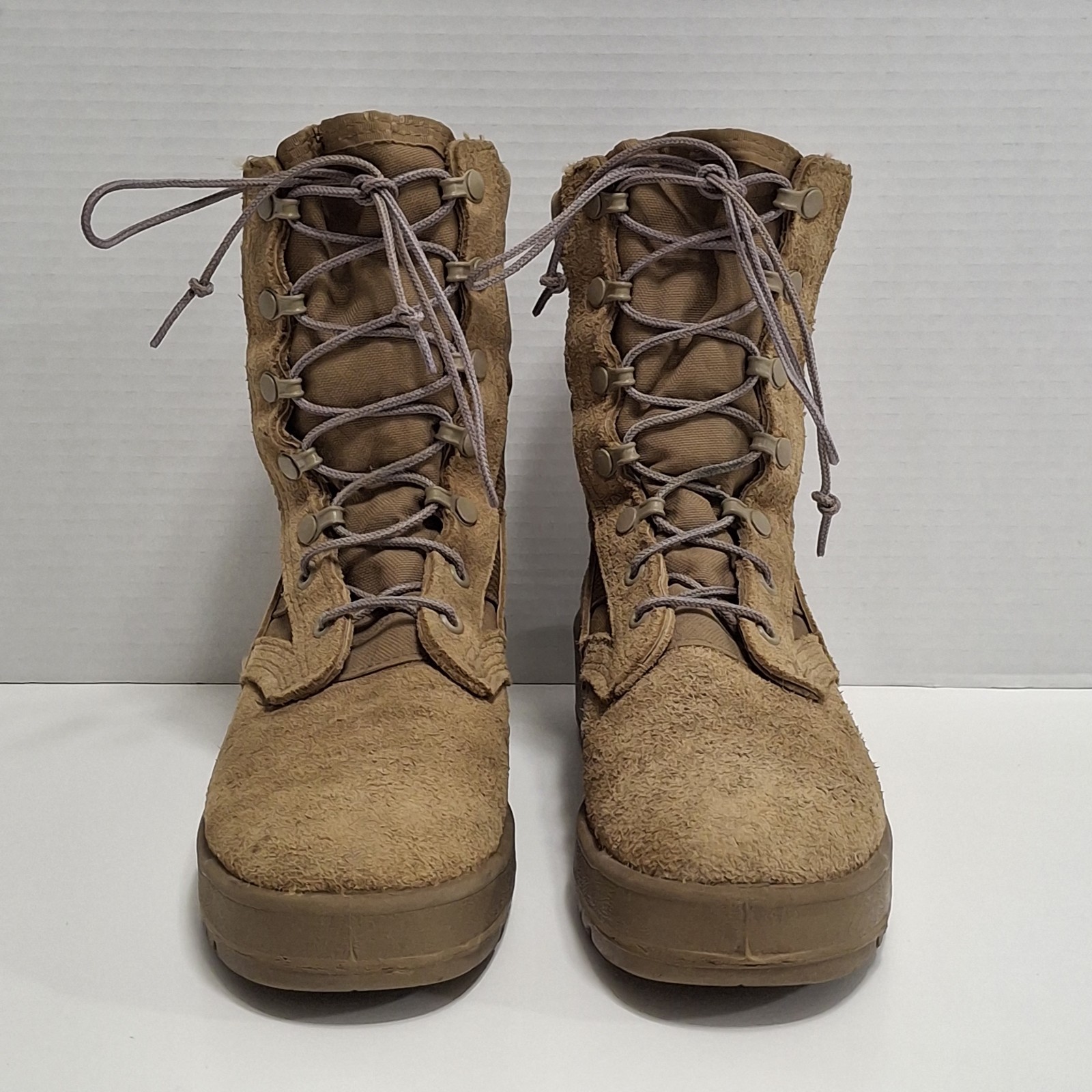 Altama Combat Boots Vibram Sole Tan Military Issue Women’s 5.5R Suede Tactical