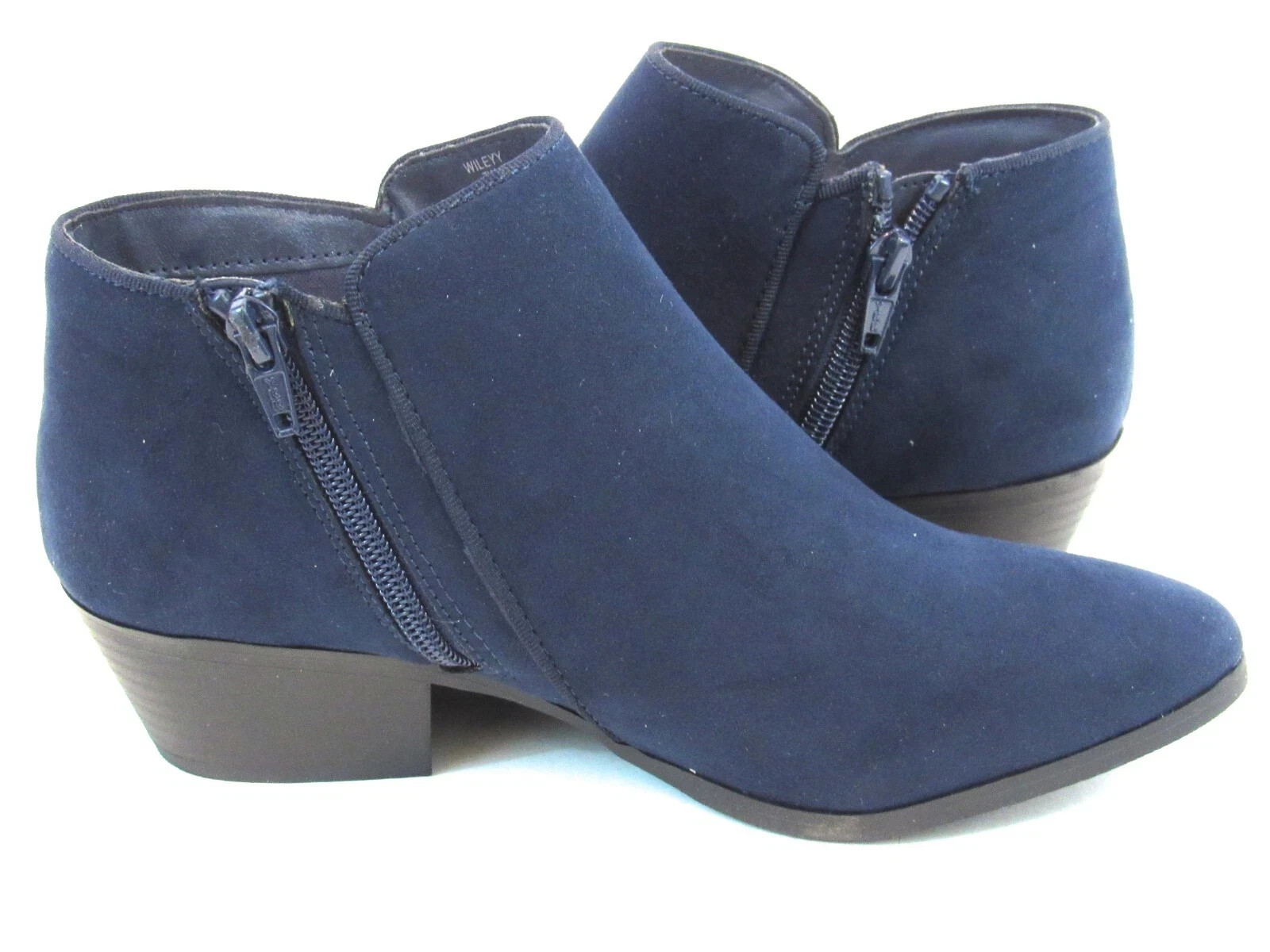 Style & Co. Womens Wileyyf Faux Suede Ankle Booties (Size 7.5 W)