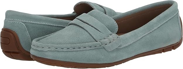 Blondo Women’s Shellby Blue Suede Loafers Size 9M NEW