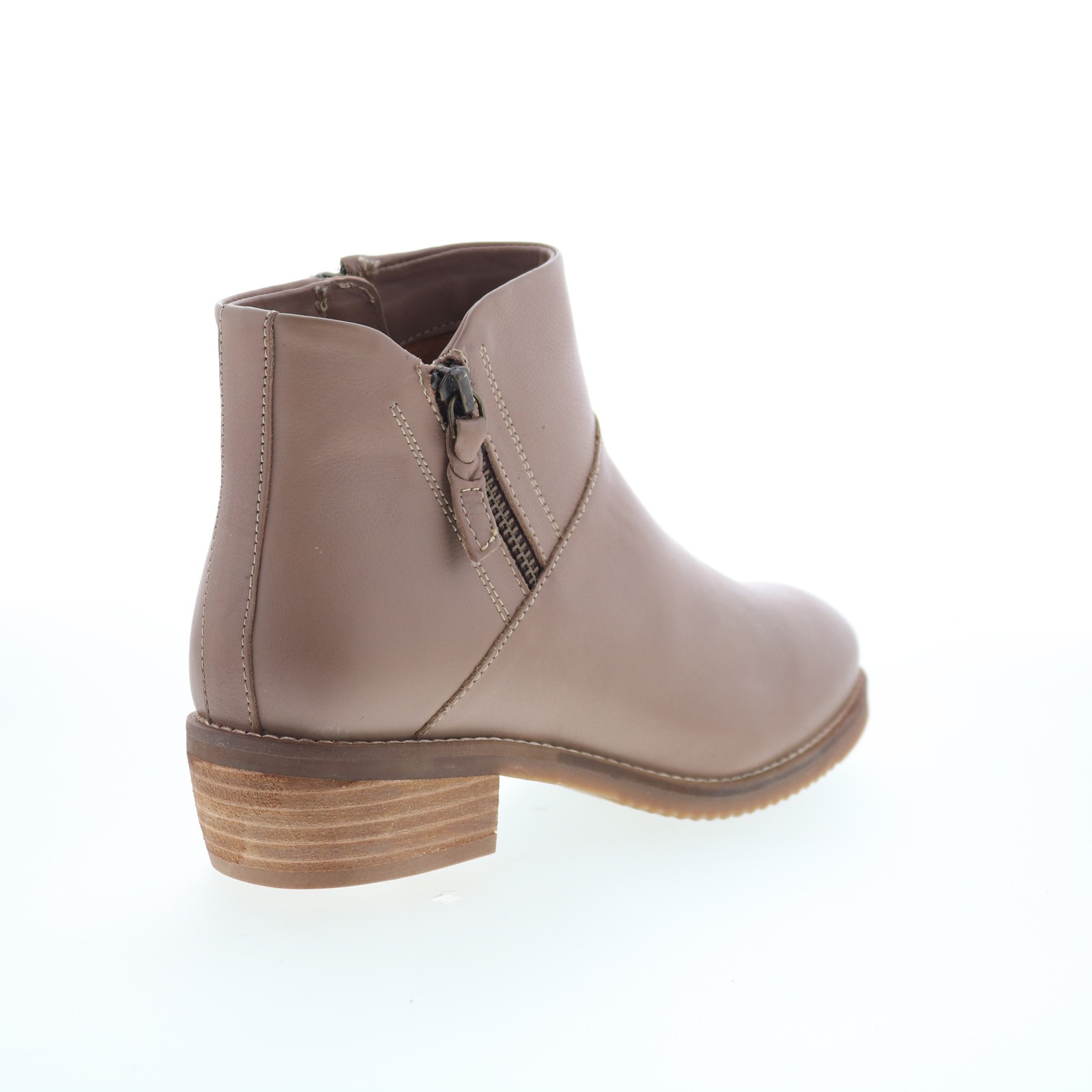 SoftWalk Roselle S2256-063 Womens Brown Leather Ankle & Booties Boots 6.5