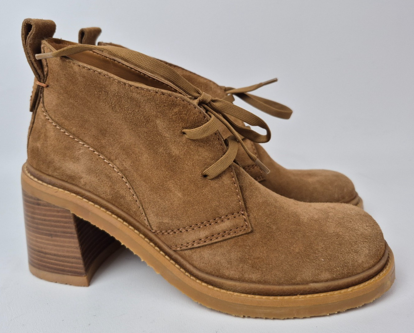 See by Chloé Women’s Brown Bonni Suede Ankle Boots Chloe Booties Size 40