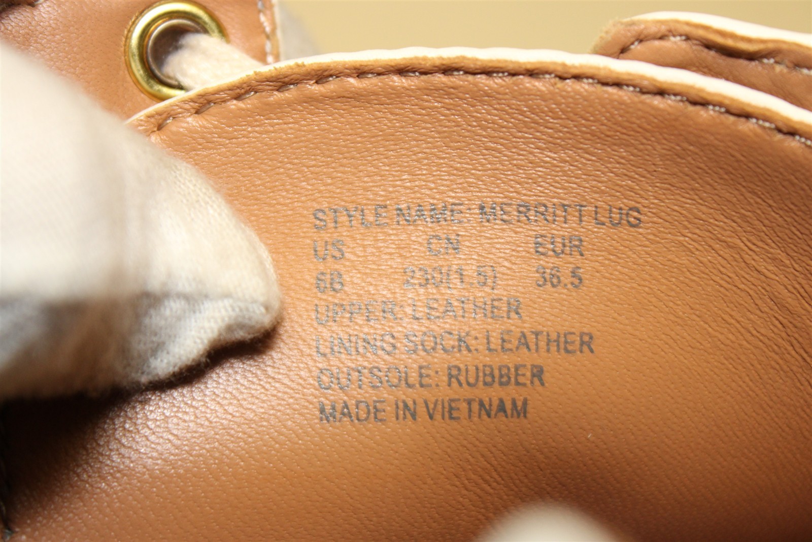 kate spade new york NEW Merritt Lug Women 6 B 36.5 Leather Platform Combat Boots