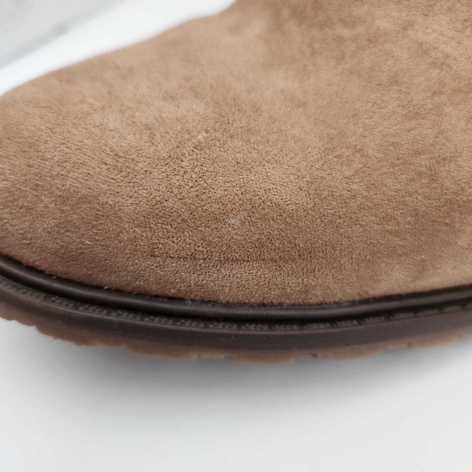 Sonoma Chelsea Womens US 9M Brown Leather Round Toe Side Zip Casual Ankle Boots