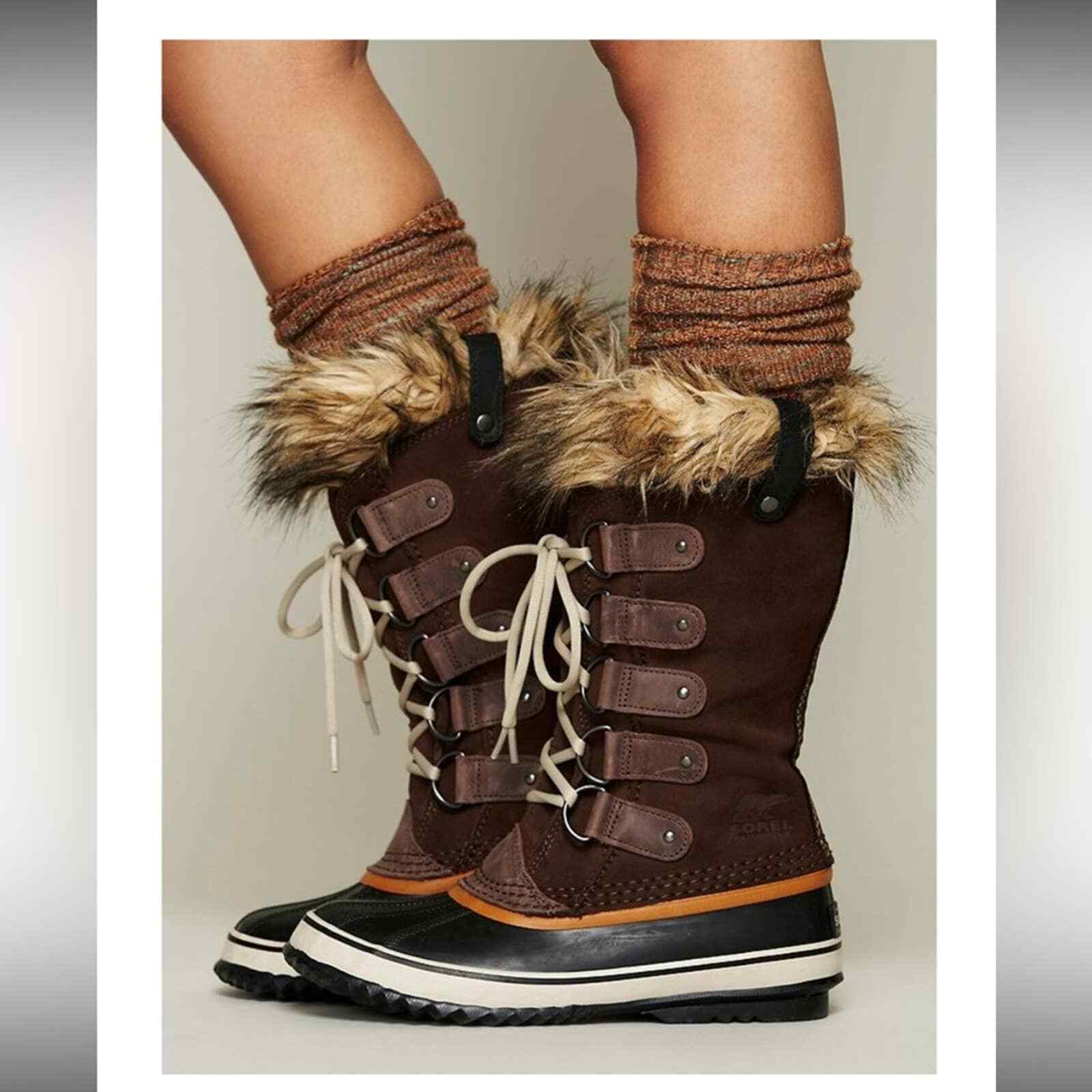 Sorel Joan of Arctic Winter Lace Up Boots 5