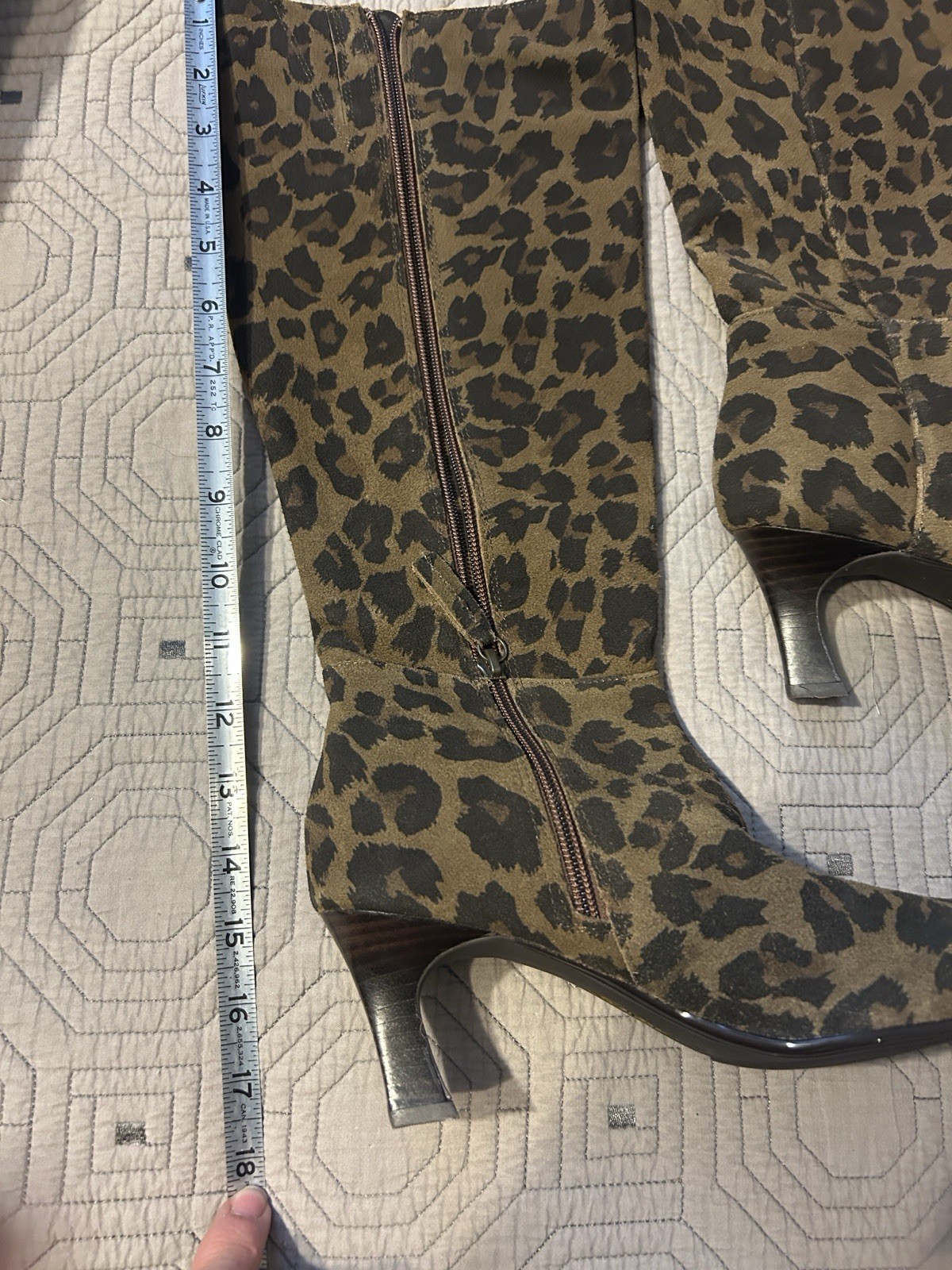 Sofft Women’s Leather Knee High Boots, Size 6.5m