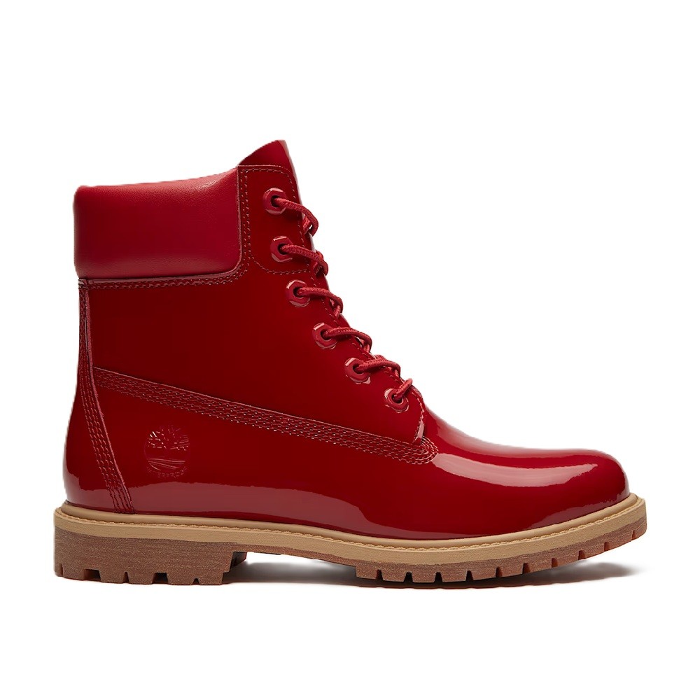 Women’s Timberland Premium 6 In. Boot Medium Red Patent Leather (TB0A43F8 A5G)