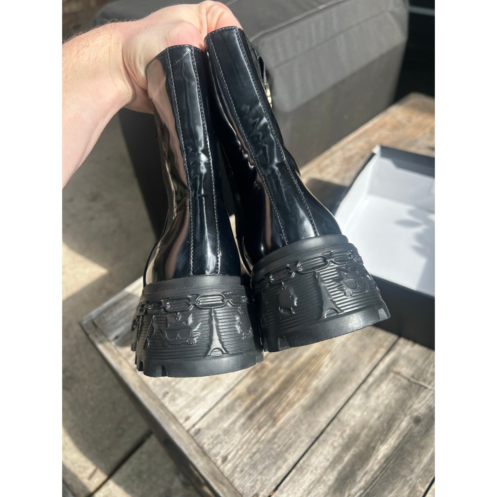Karl Lagerfeld Paris Londyn Chelsea Boot — Black