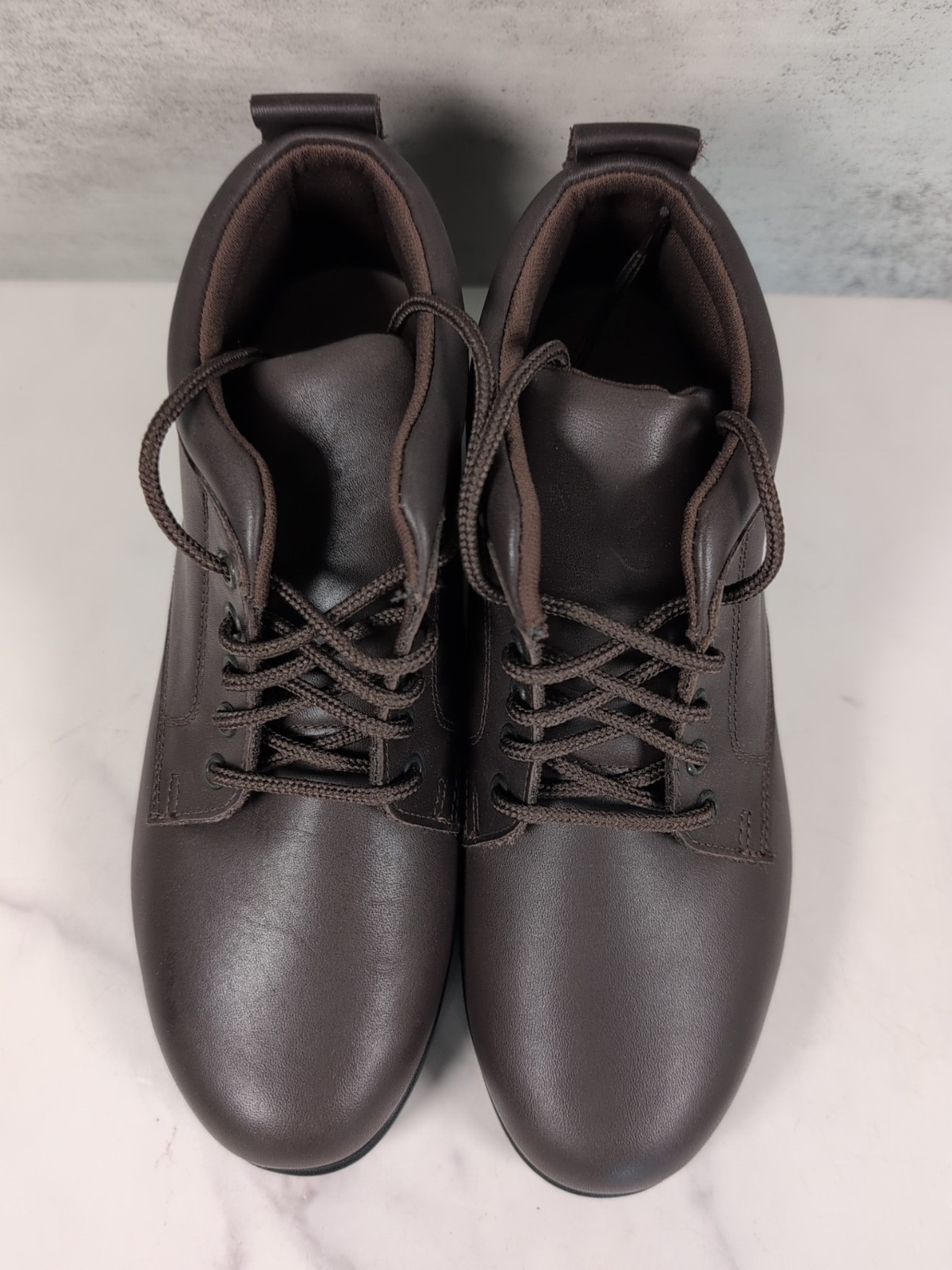 SAS Gretchen Dark Brown Leather Boot Womens 7.5M Slip Resistant Tripad Comfort