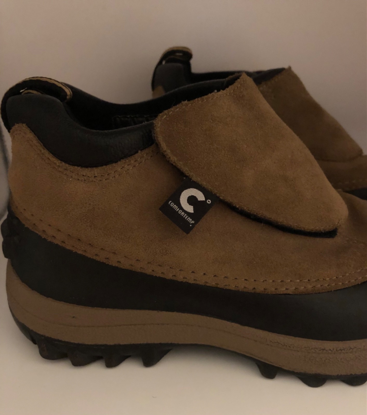 ComforTemp Ladies sz 7 Suede waterproof ankle Boots Duck boots